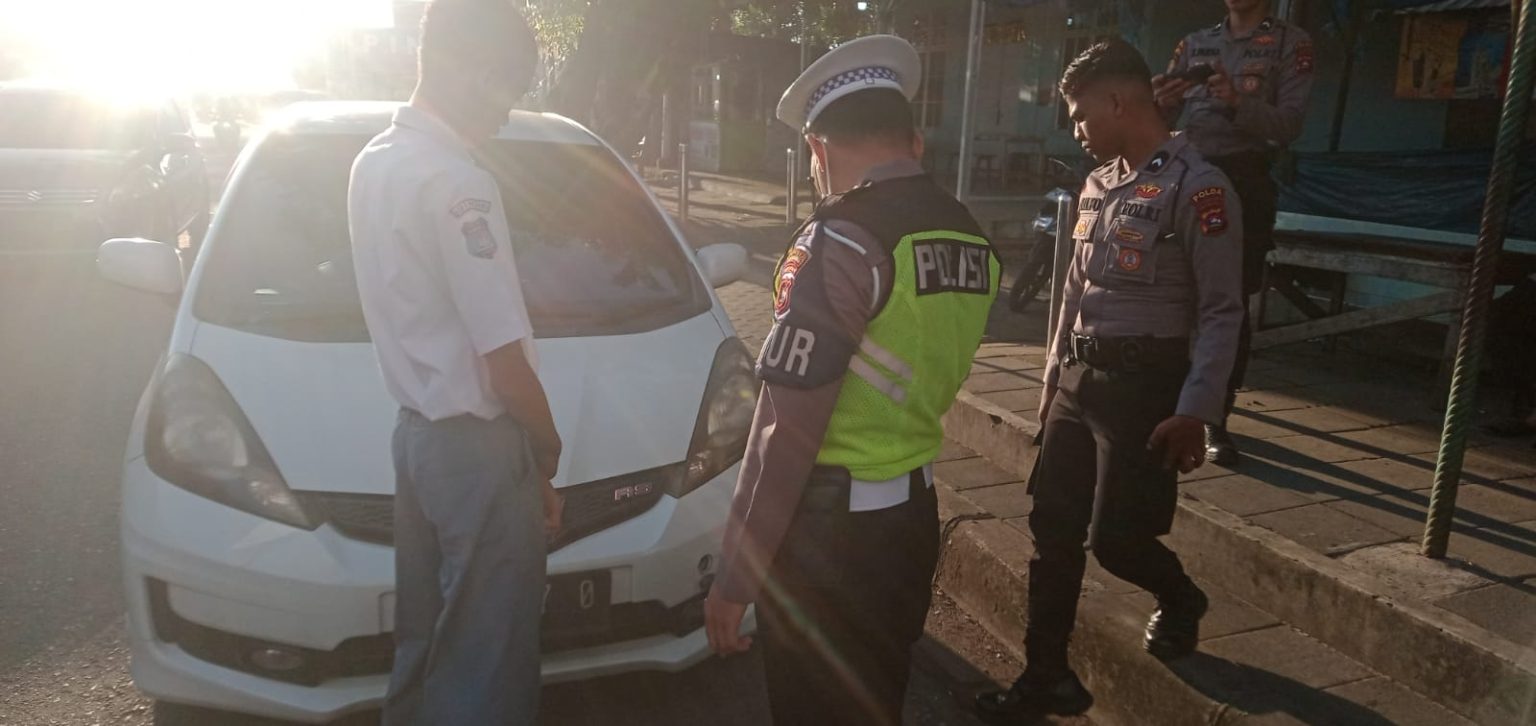 Sempat Kejar-Kejaran, Pelaku Tabrak Lari berhasil Diamankan Personil Bidhumas Polda Sumbar