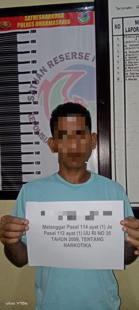 Ungkap Kasus Narkotika, Polres Dharmasraya Sita Belasan Paket Sabu dari Tersangka