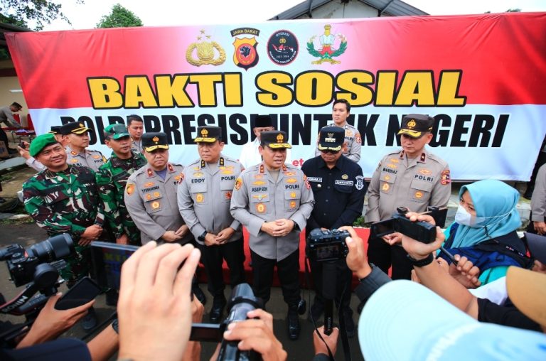 Gelar Baksos Polri Presisi Untuk Negeri di Sukabumi, Kaops NCS Polri: Jaga Persatuan dan Kesatuan 