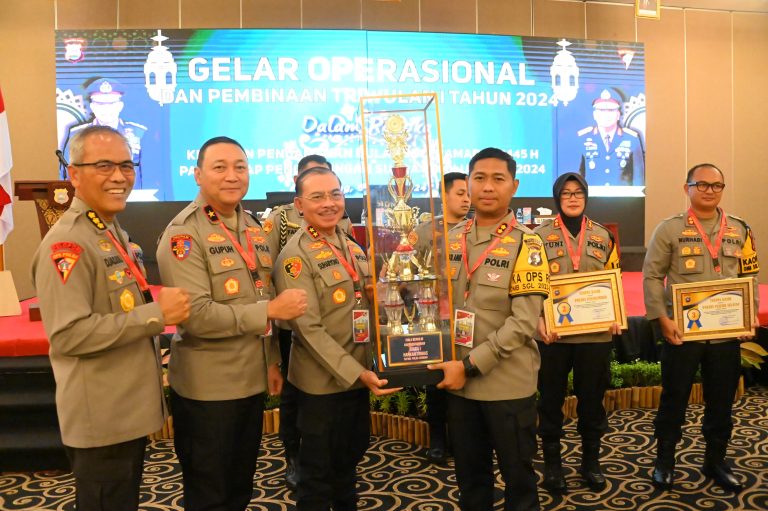 Anev Harkamtibmas Sejajaran, Polres Padang Pariaman Raih Posisi Terbaik