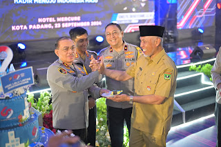 HUT Lalulintas, Gubernur Apresiasi Pelayanan Prima Ditlantas Polda Sumbar kepada Masyarakat 