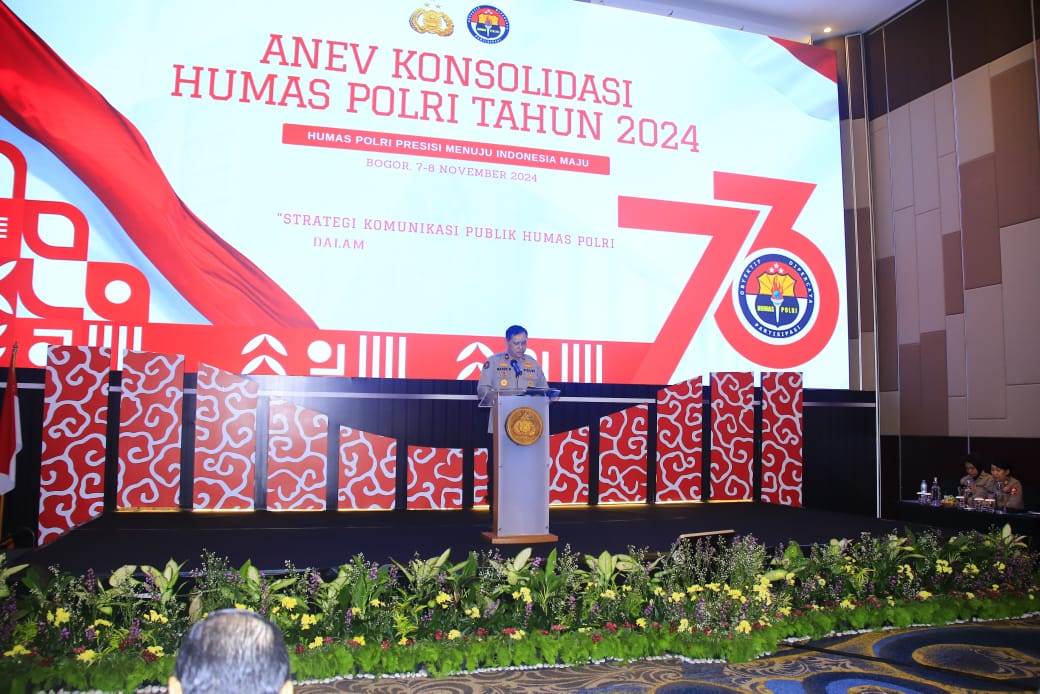 Sertifikasi Uji Kompetensi Kehumasan Pada Anev Konsolidasi Humas Polri T.A 2024