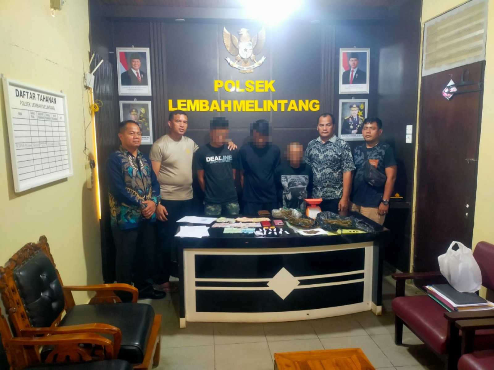 Pengedar Ganja Kembali Dibekuk Tim Opsnal Polsek Lembah Melintang di Nagari Ujung Gading Pasaman Barat