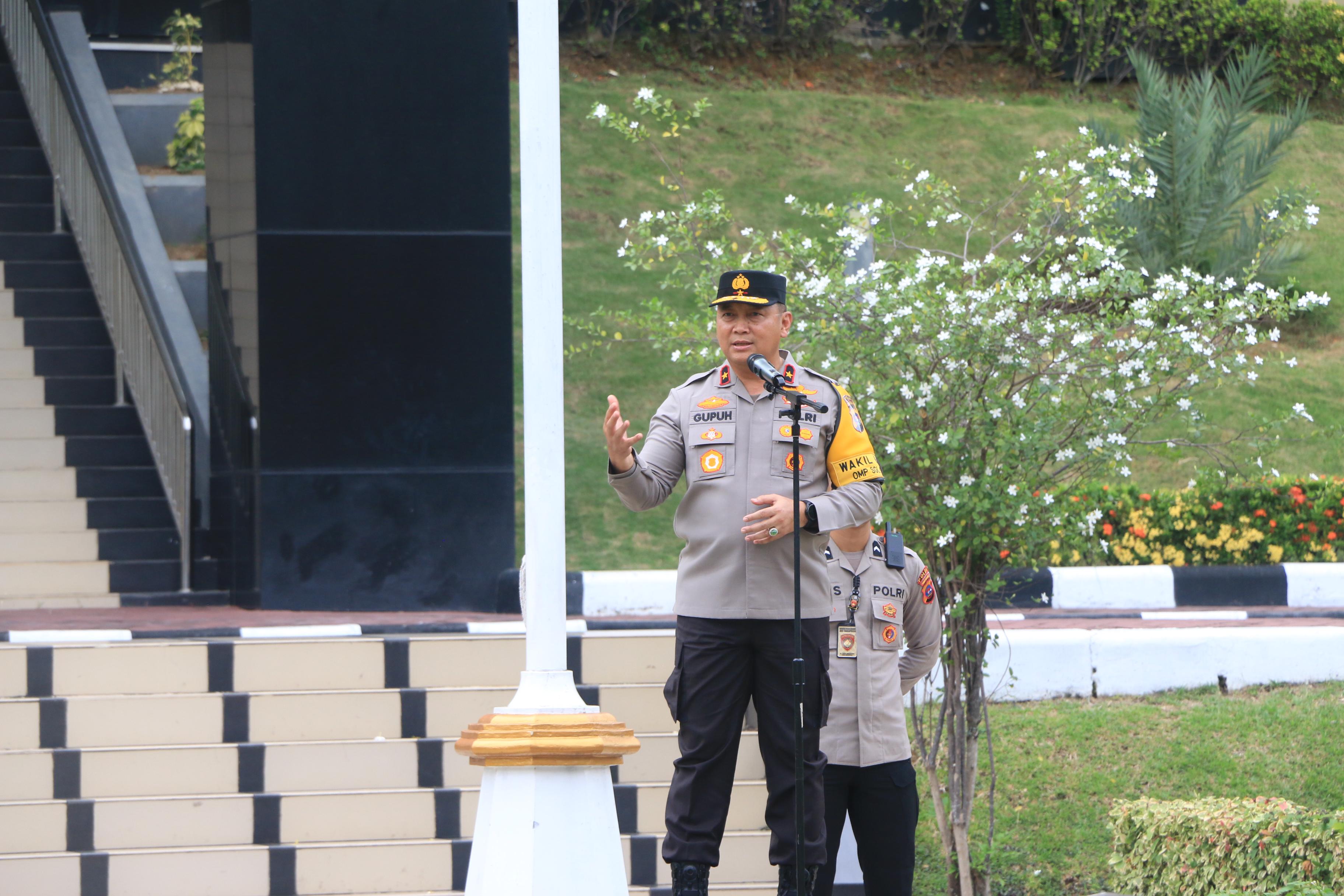 Wakapolda Sumbar Pimpin Apel KRYD Cegah Tawuran dan Balap Liar