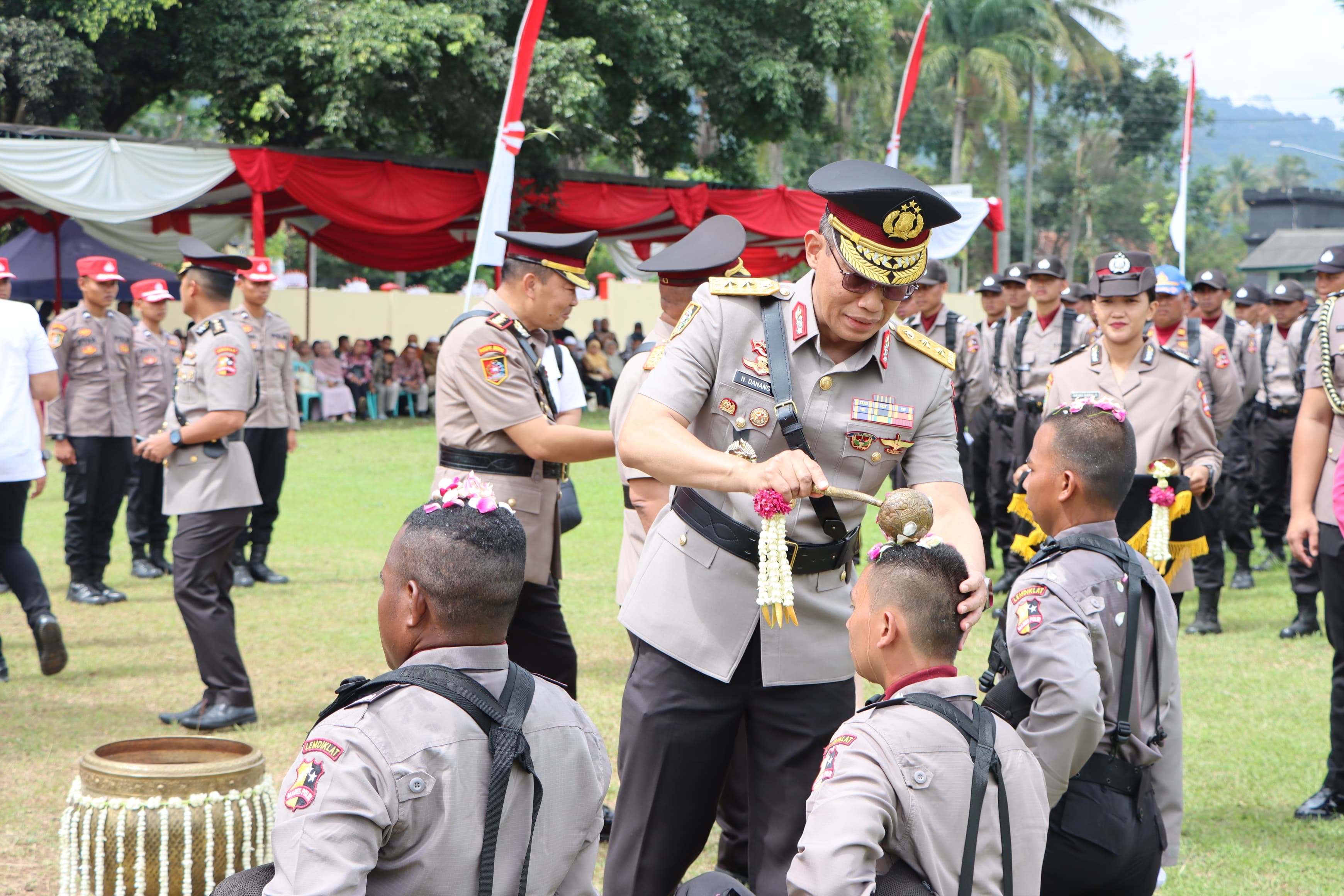 Kalemdiklat Polri  Buka Dik Bakomsus Polri Di Pusdik Binmas