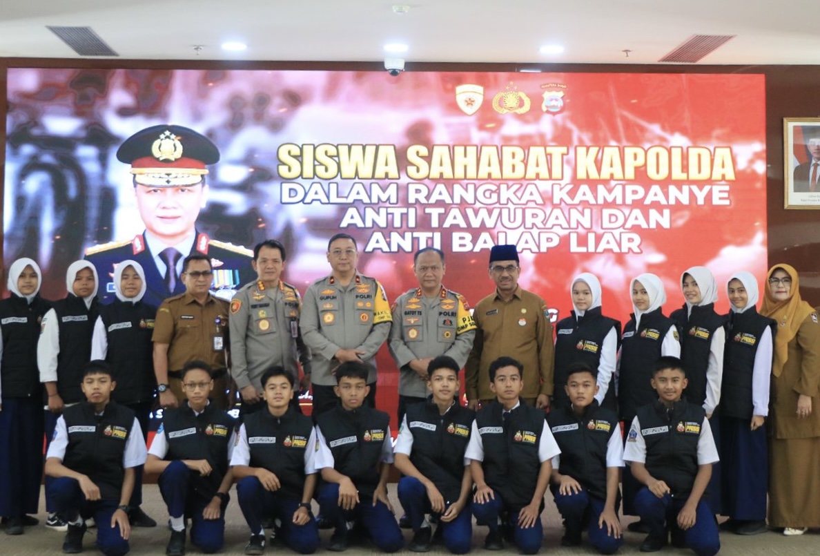 Program Siswa Sahabat Kapolda: Membangun Kesadaran Anti Tawuran dan Balap Liar di Kalangan Pelajar