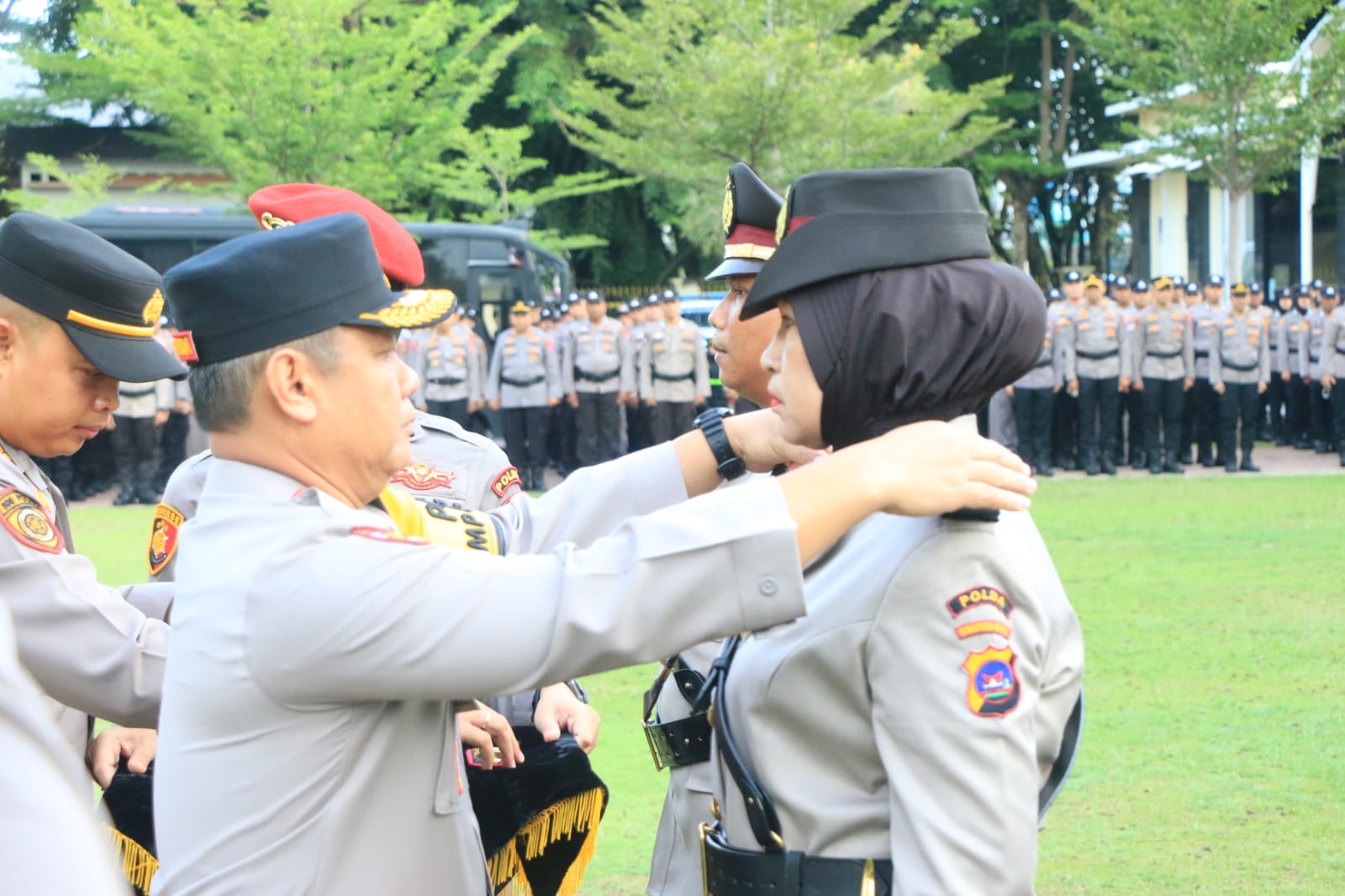 Kapolda Sumbar Pimpin Sertijab Kapolsek Sipora, Polres Kep. Mentawai 