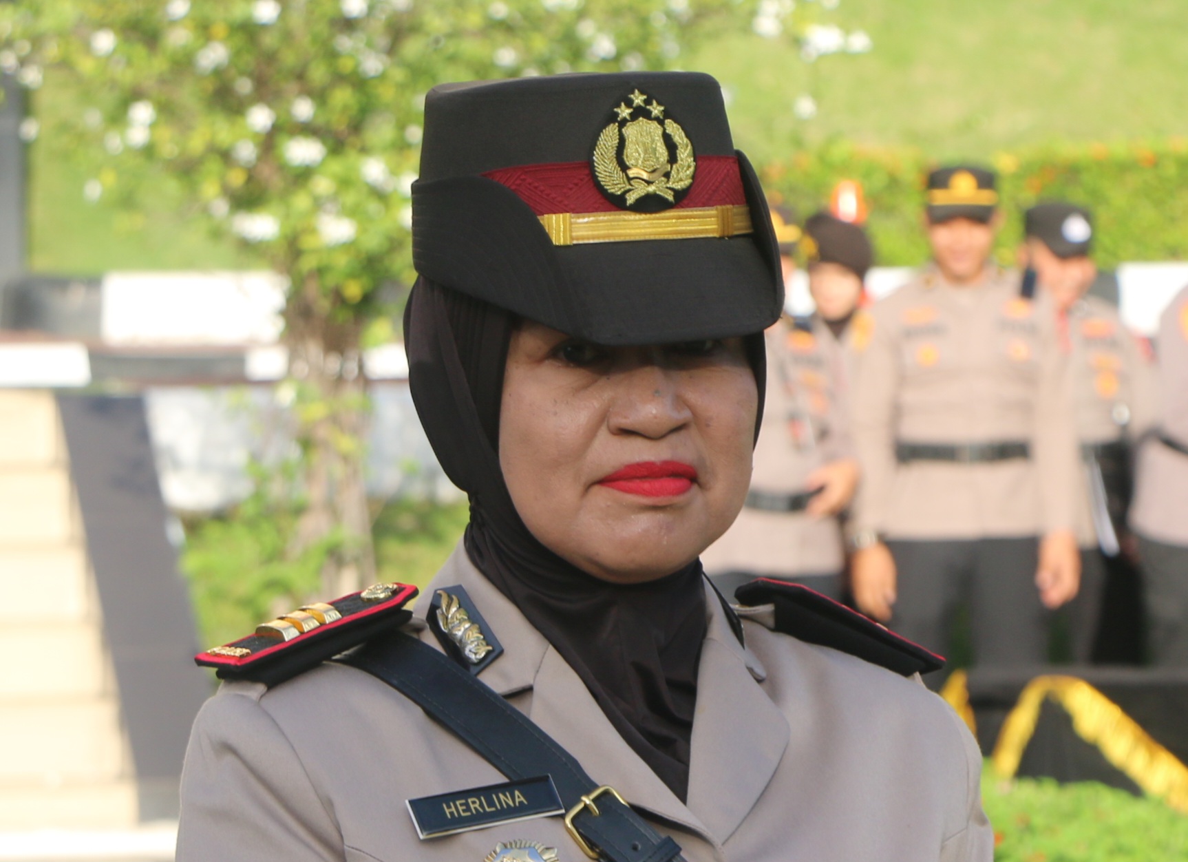 AKP Herlina  Kapolsek Wanita Pertama di Polres Kepulauan Mentawai