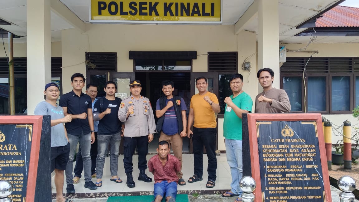 Tim Gabungan Dit Resnarkoba Polda Sumbar dan Polsek Kinali Pasbar Ringkus Pengedar Ganja Kering