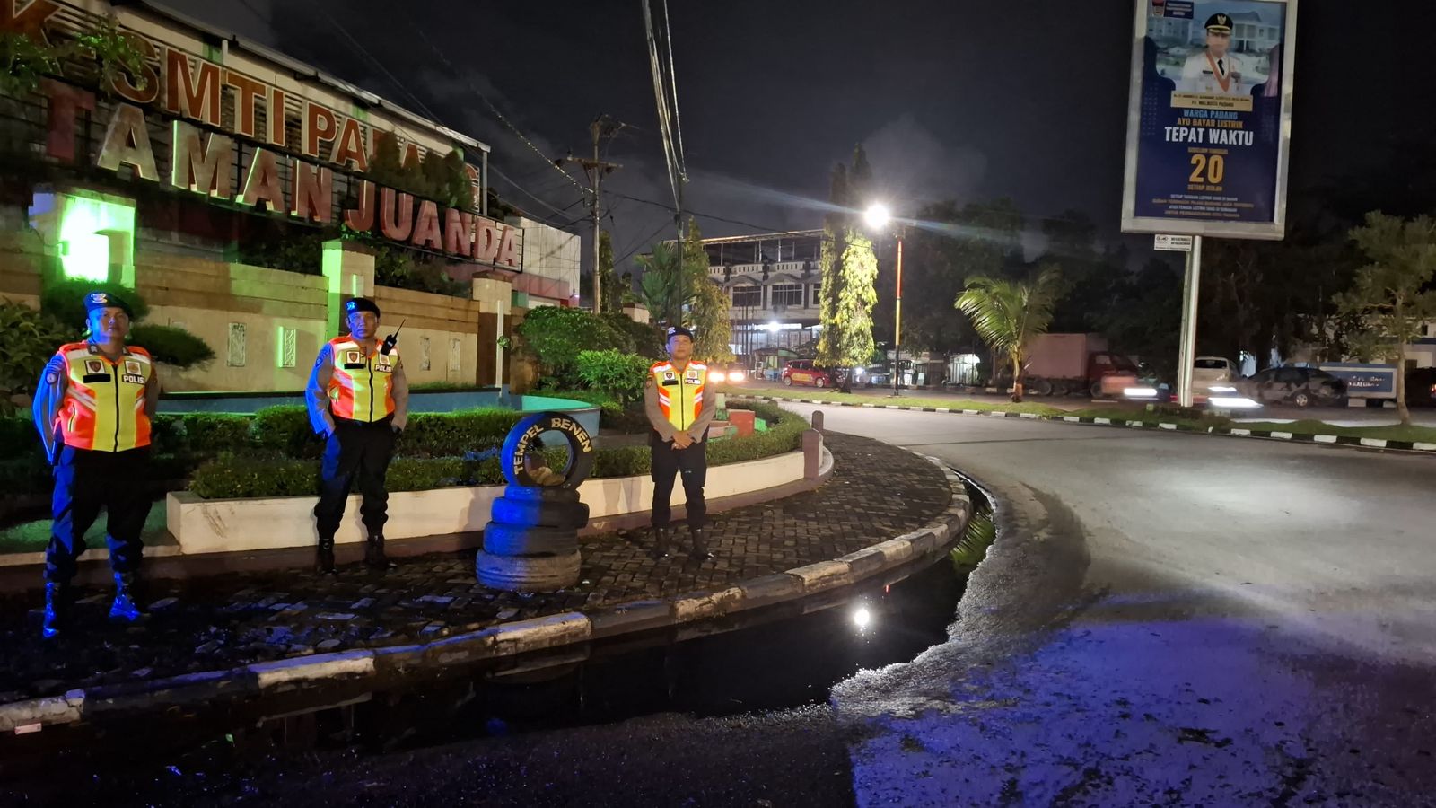 Antisipasi Aksi Tawuran dan Balap Liar di Kota Padang, Personel Ditpamobvit terus Intensifkan Patroli KRYD