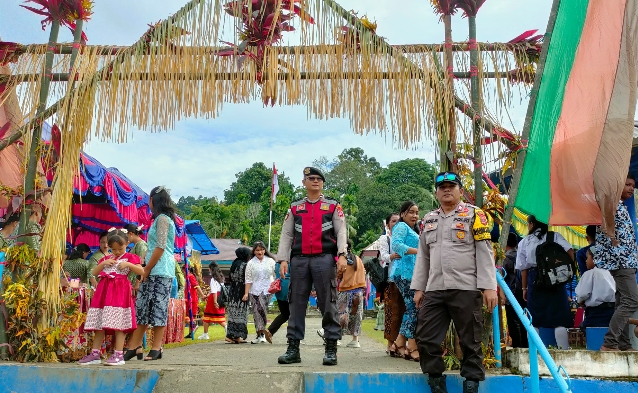 Bhabinkamtibmas Desa Matobe Laksanakan Kegiatan Sambang dan Sosialisasi di SMPN 1 PUSS