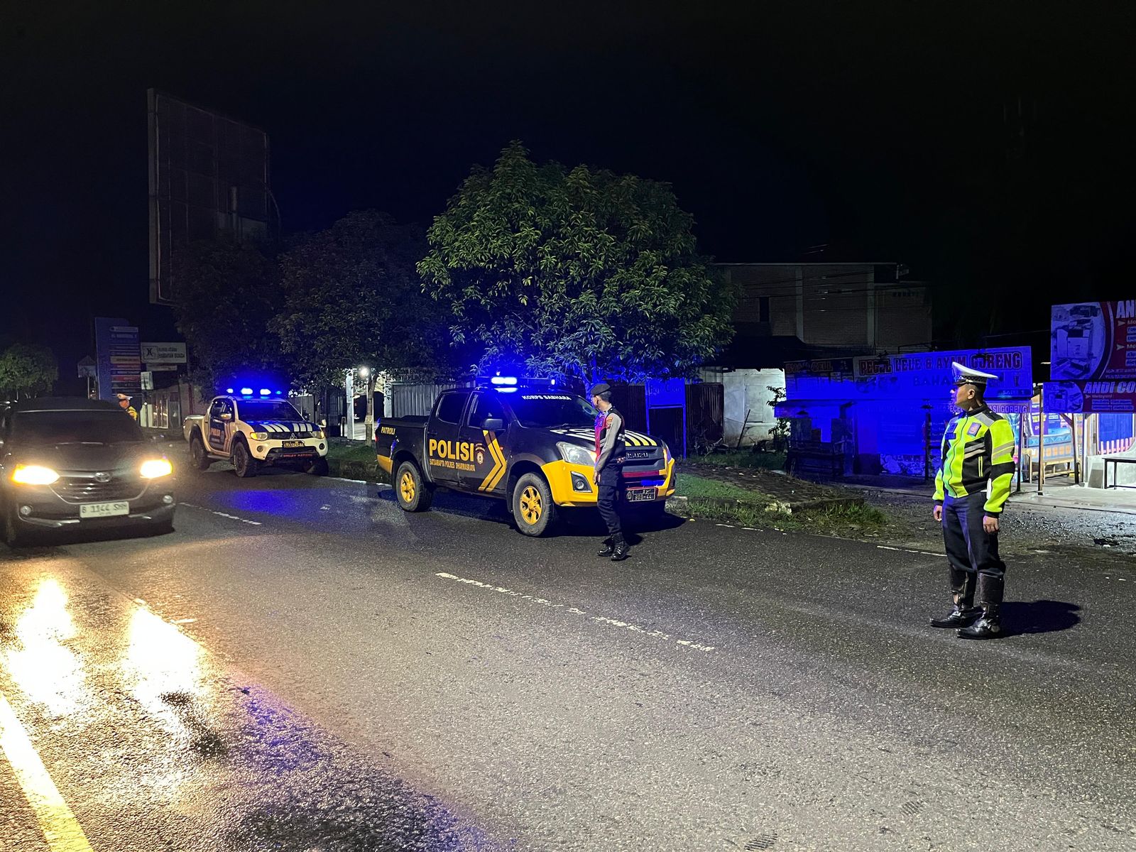 Polres Dharmasraya Gelar Patroli KRYD Antisipasi Balap Liar dan Tawuran di Pulau Punjung