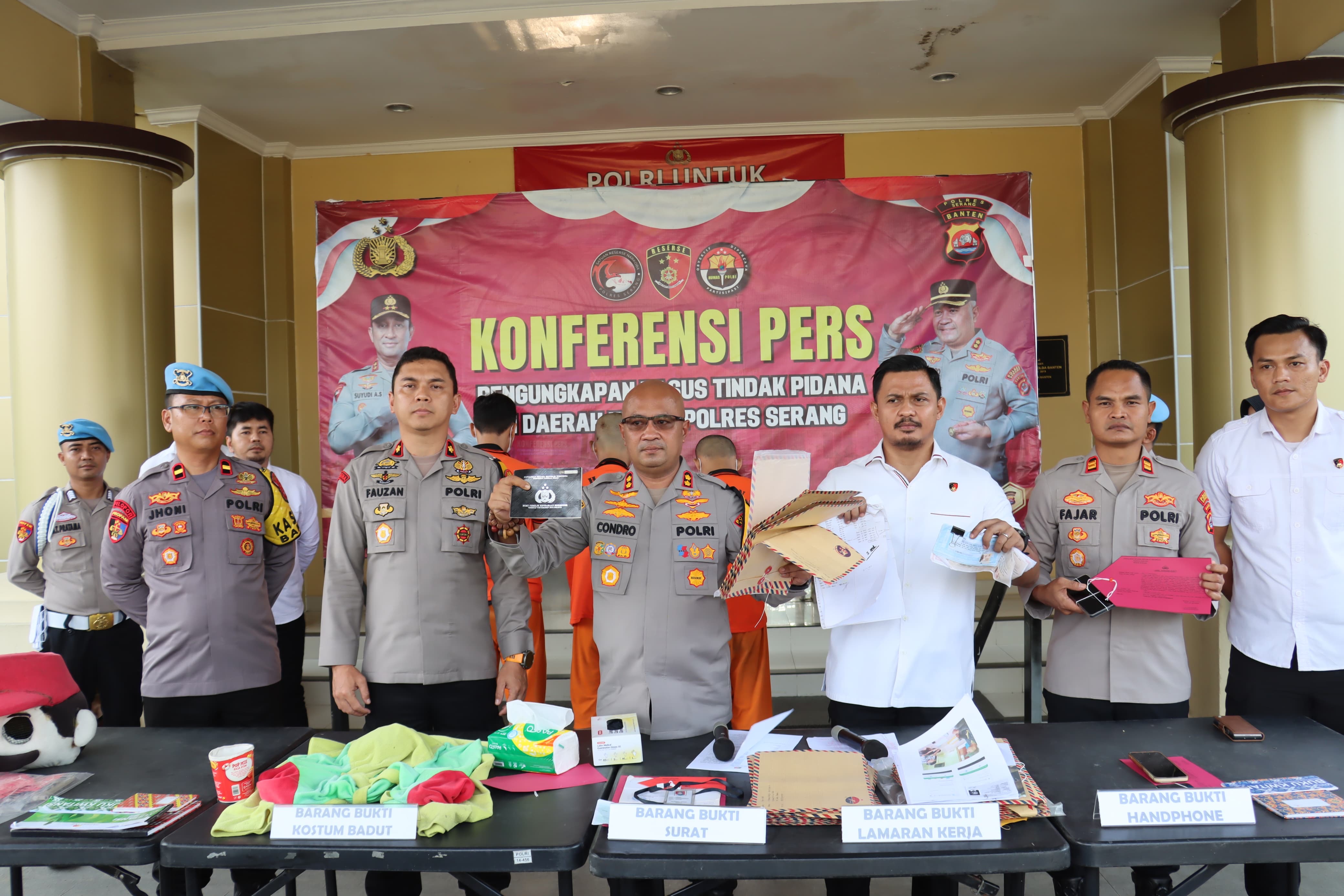 Sepekan Operasi Pekat Premanisme, Polres Serang Amankan 66 Preman