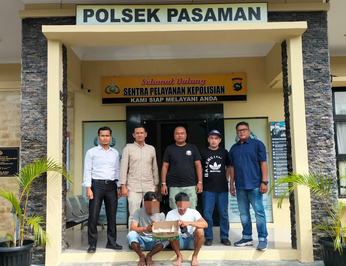 Cegah Aksi Premanisme, Polisi di Pasaman Barat Amankan Dua Pelaku Pungli di Areal Objek Wisata