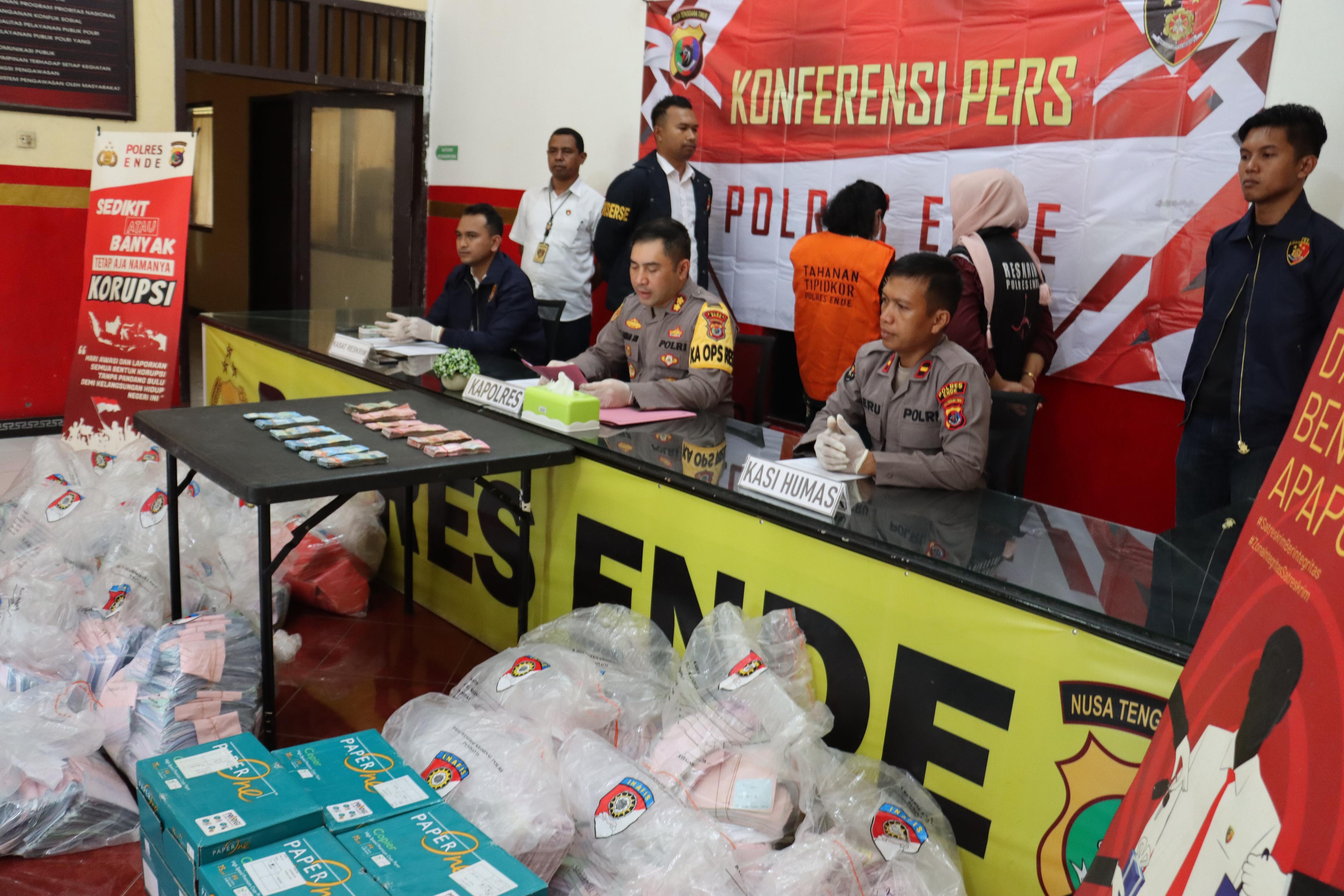 Polda NTT : Melalui Polres Ende Tetapkan FM Sebagai Tersangka Dugaan Tindak Pidana Korupsi Di RSUD Ende