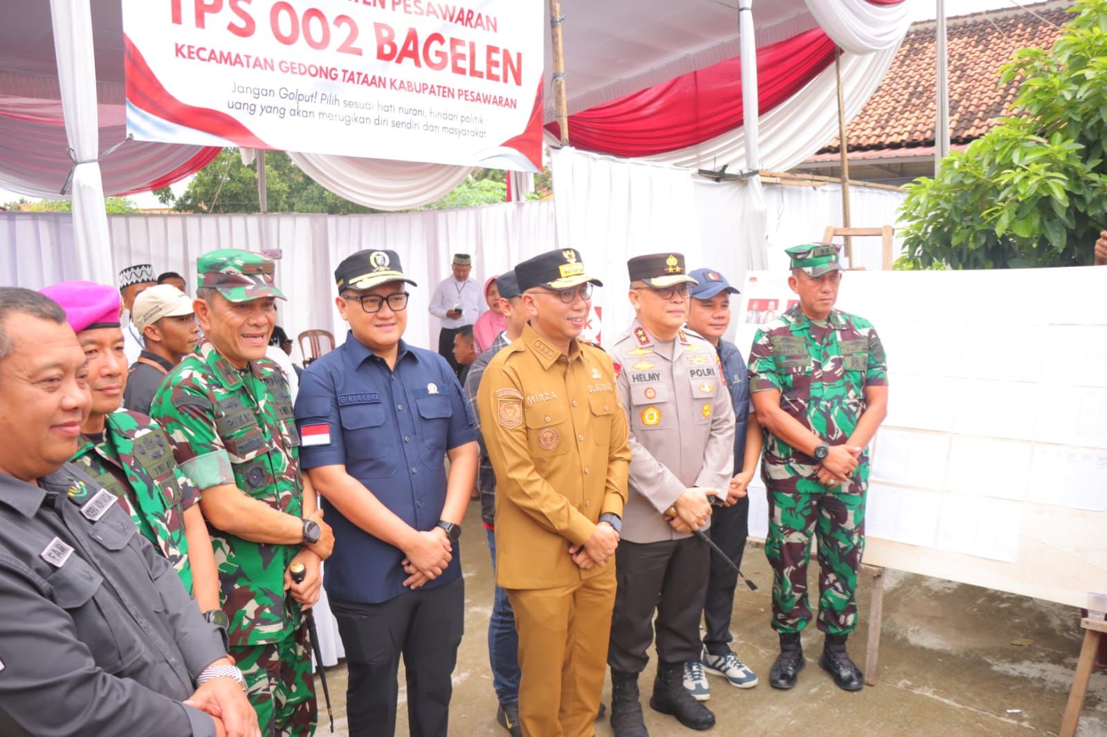 PSU Pesawaran Berjalan Kondusif, Kapolda Lampung Sampaikan Terima Kasih kepada Masyaraka