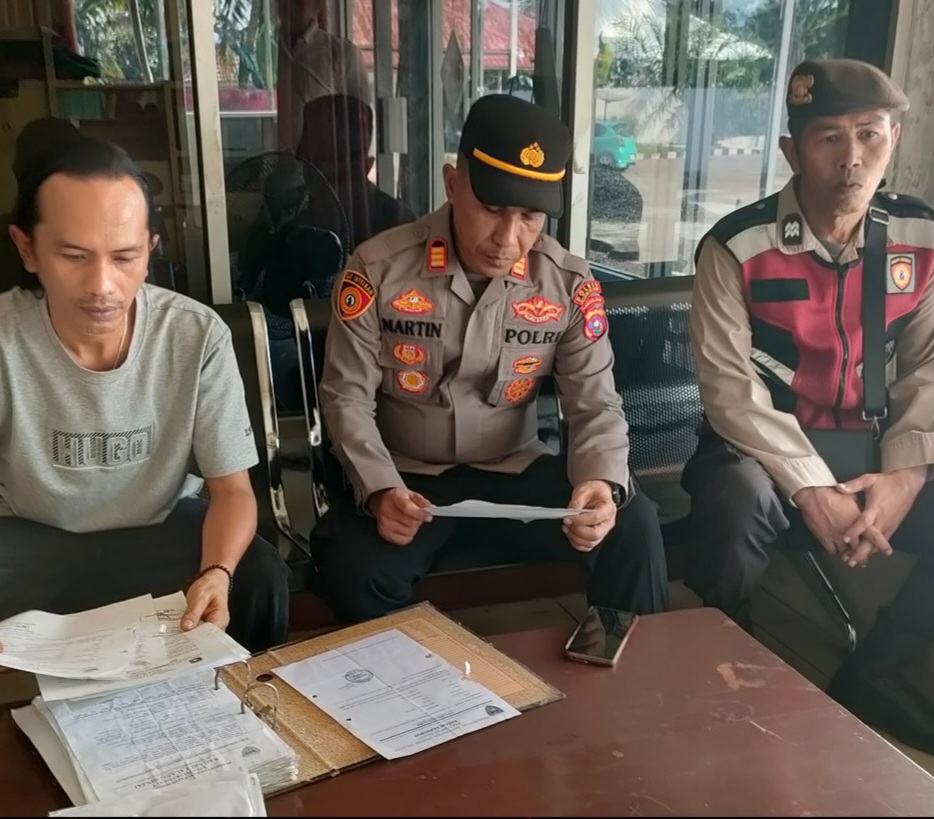 Kapolsek Lunang Silaut Laksanakan Pengawasan Ketat Distribusi BBM Subsidi di SPBU Lunang Silaut