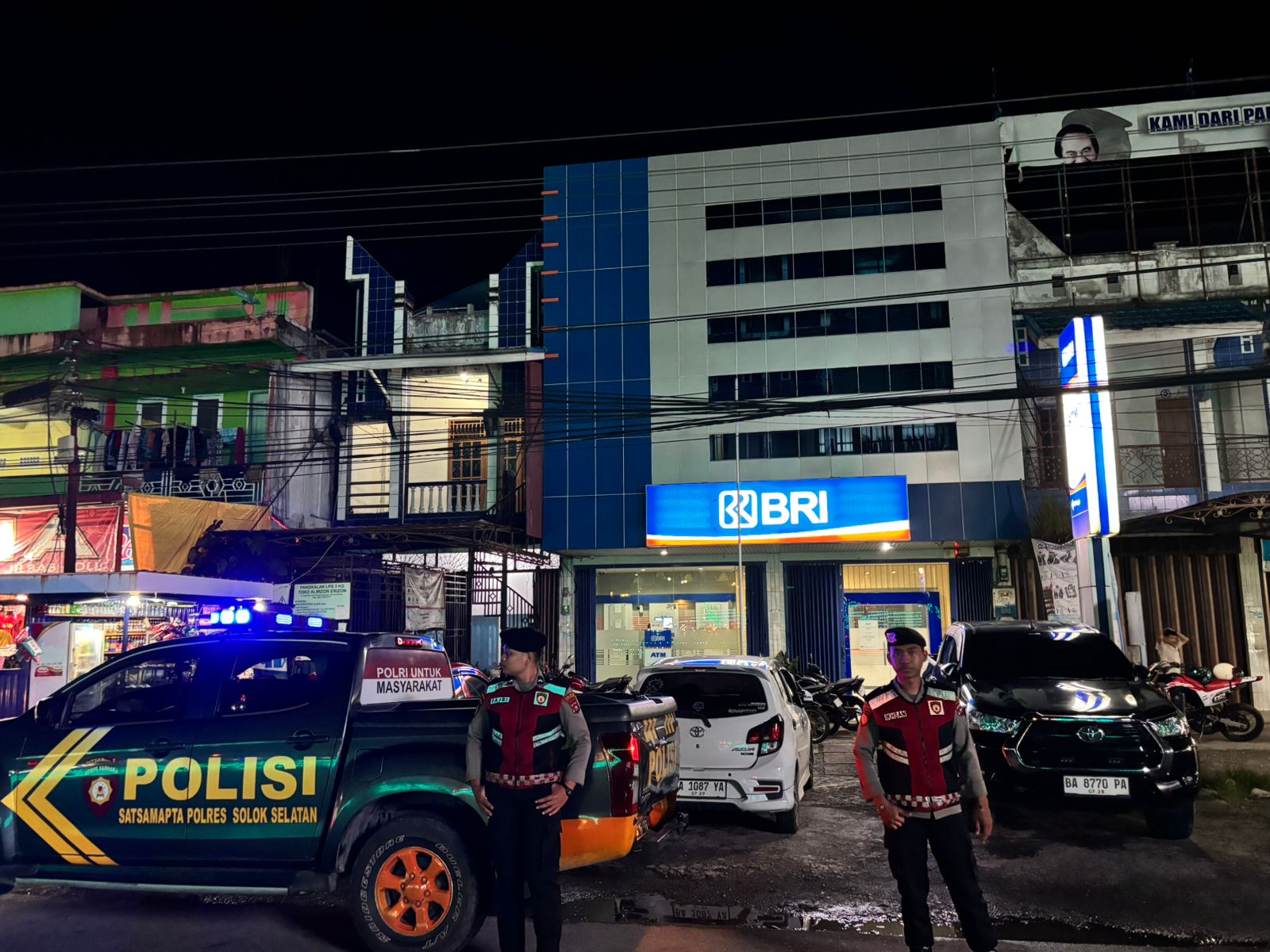 Sat Samapta Polres Solok Selatan Gencar Patroli Malam: Wujud Nyata Pelayanan Prima dan Keamanan Warga