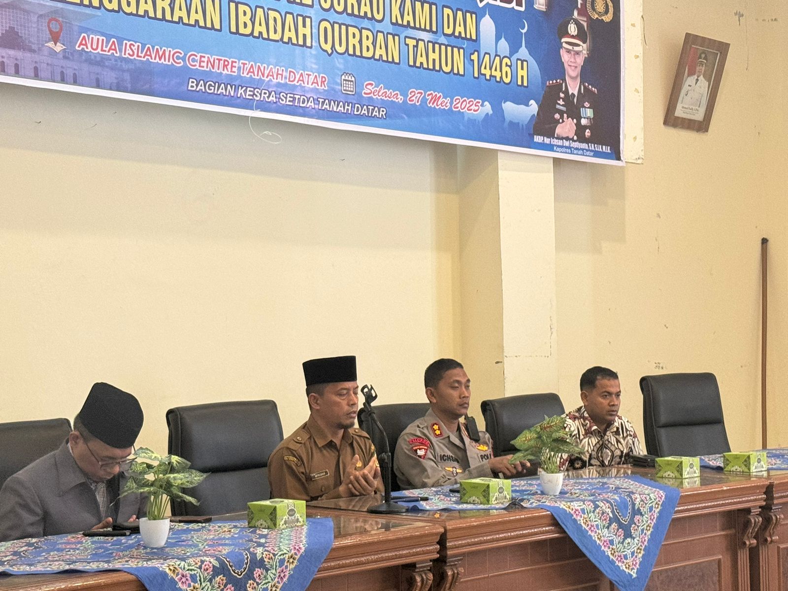 SINERGI PEMERINTAH DAERAH DAN POLRES TANAH DATAR MENYUARAKAN PROGRAM “KEMBALI KE SURAU KAMI”