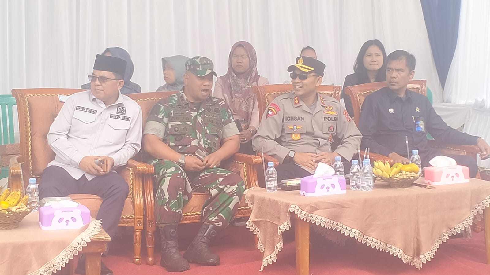 Kapolres Tahah Datar Hadiri Peresmian Surau Tigo Batua