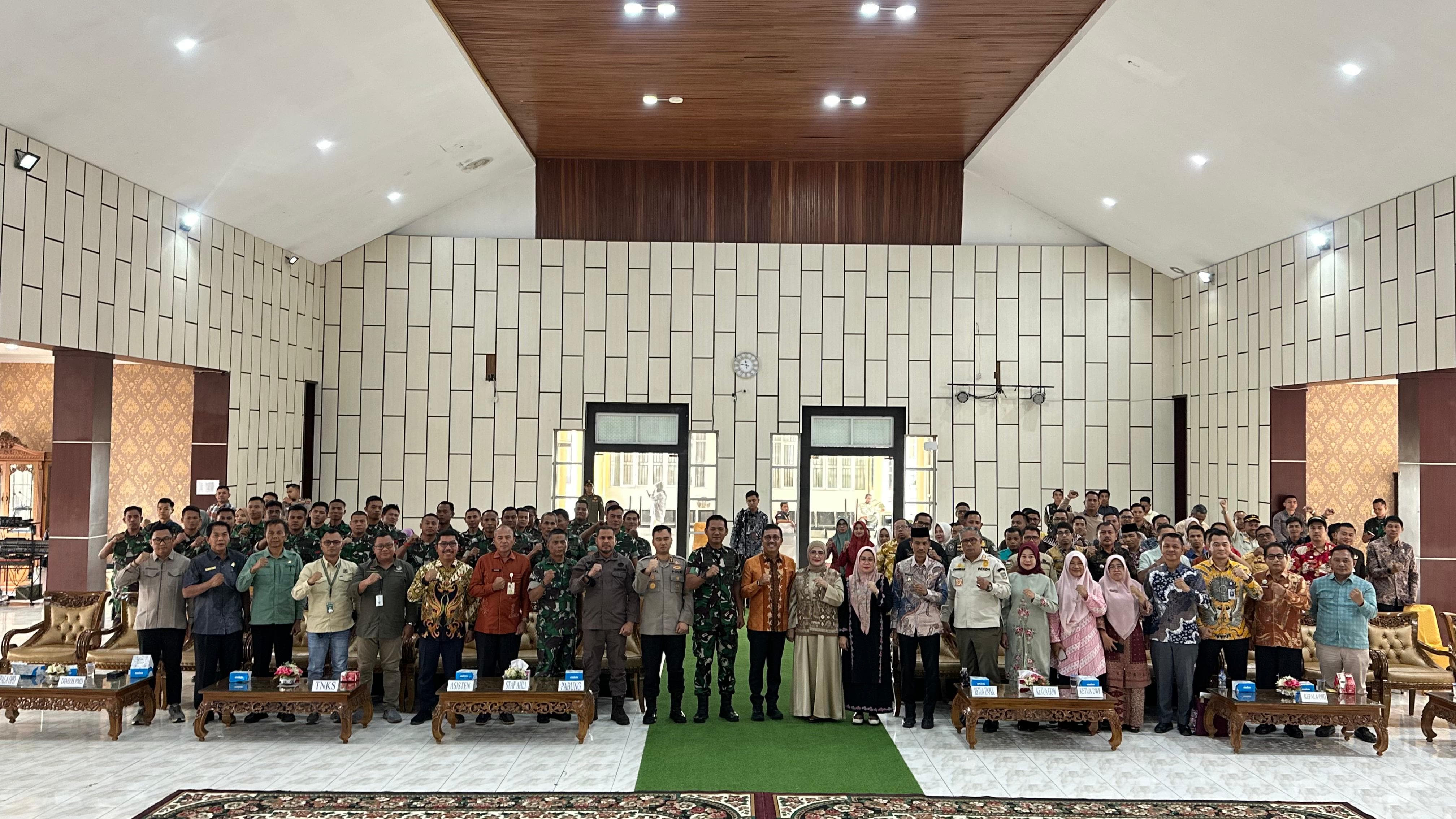 Kuatkan Sinergi, Bangun Negeri: TMMD ke-125 Jadi Momentum Kolaborasi Polres, Kodim, dan Pemkab Solok Selatan