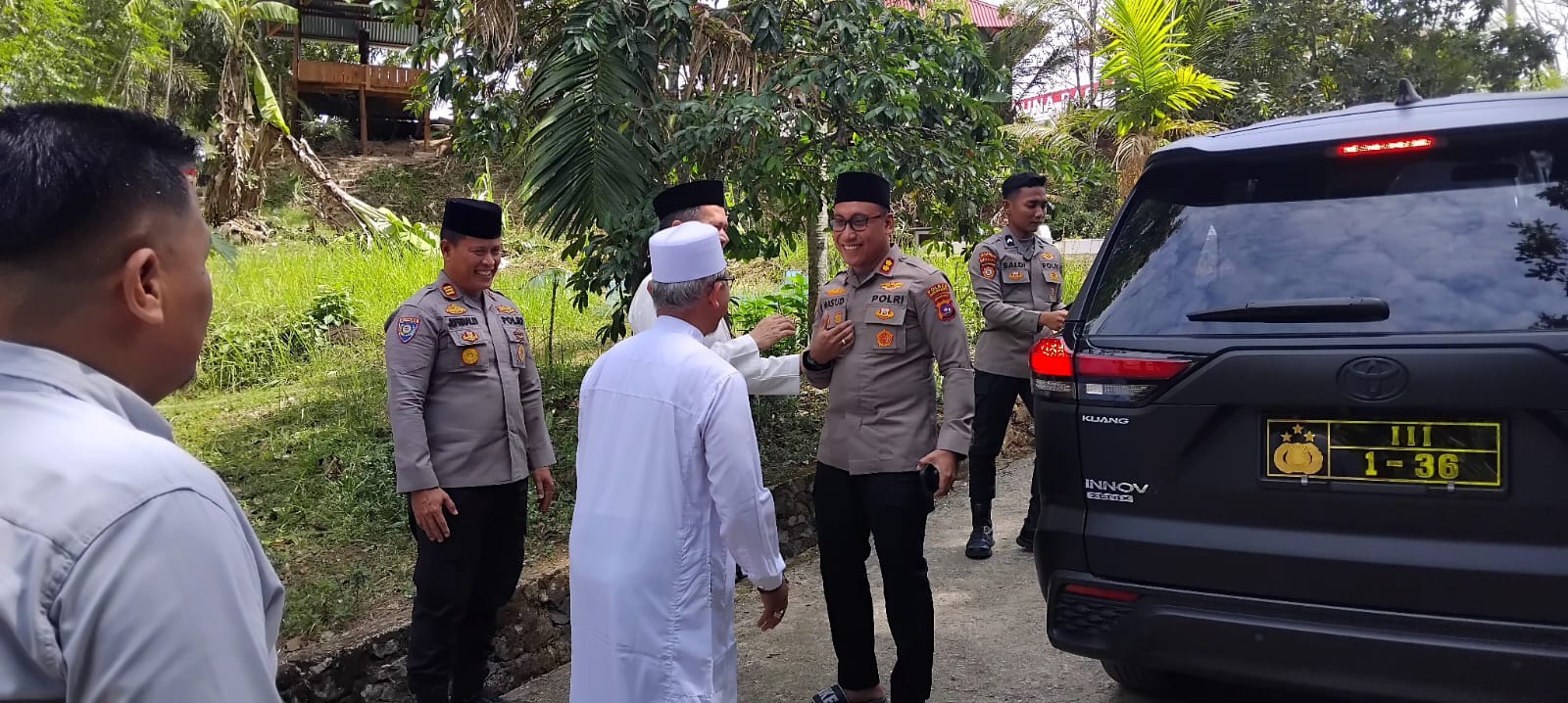 Kapolres Solok Kota Silaturahmi ke Ponpes Taruna 4 Rabbani Islamic School