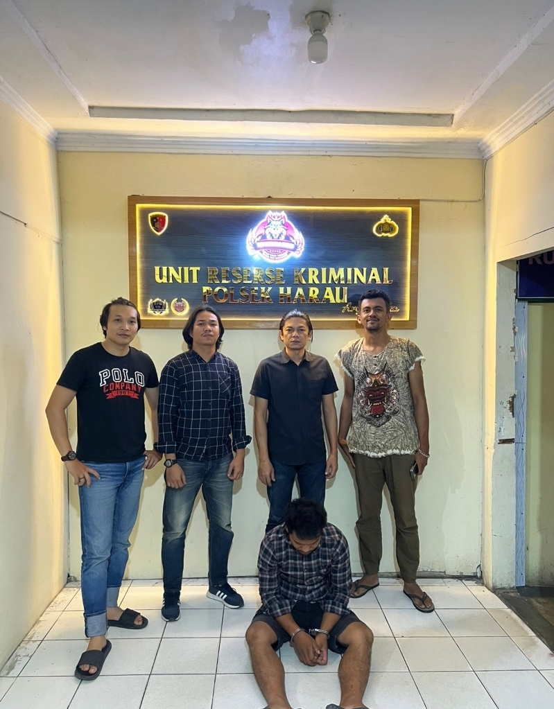 Polsek Harau Tangkap Pelaku Pencurian Pompa Air di Lubuak Batingkok