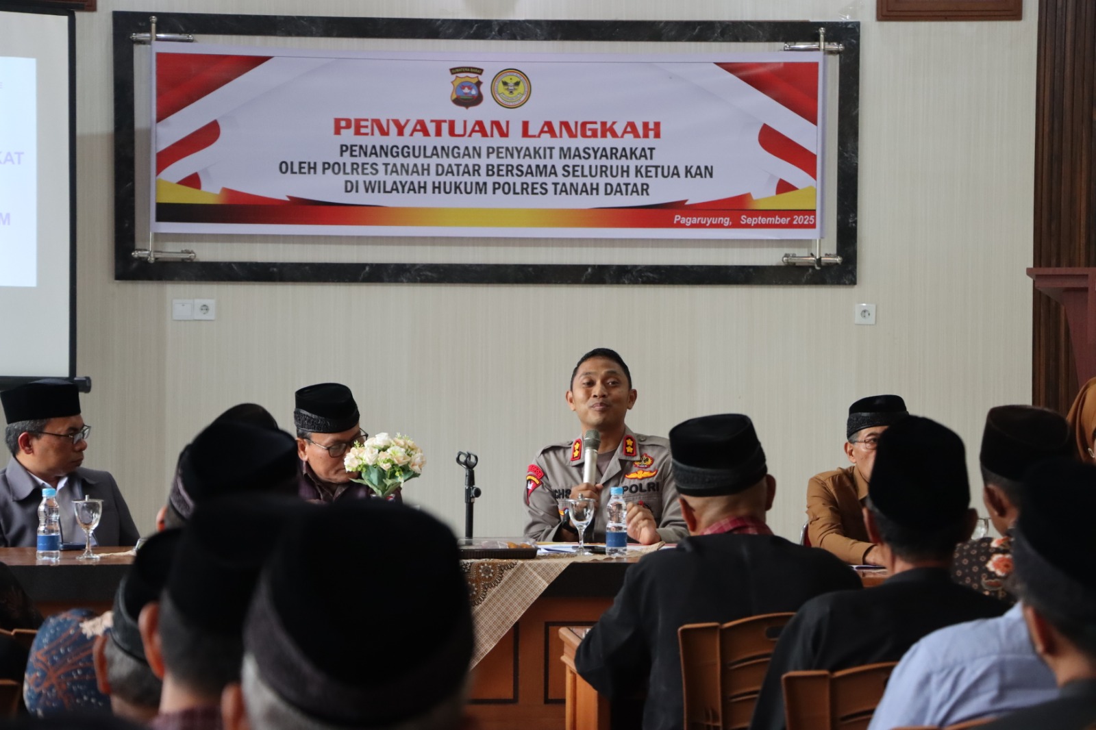 Sinergitas Pencegahan LGBT: Polres Tanah Datar, pemerintah daerah, tokoh agama dan Tokoh Adat Beraksi