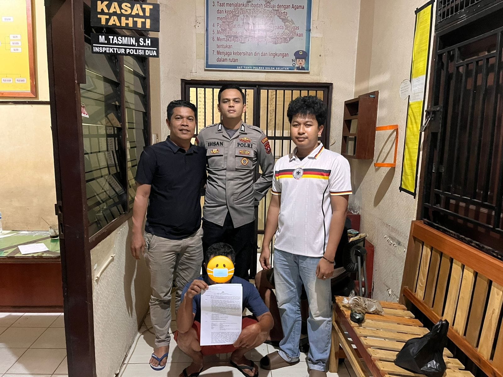 Seorang Pria Diamankan Unit PPA Polres Solok Selatan. Proses Hukum Berlanjut!