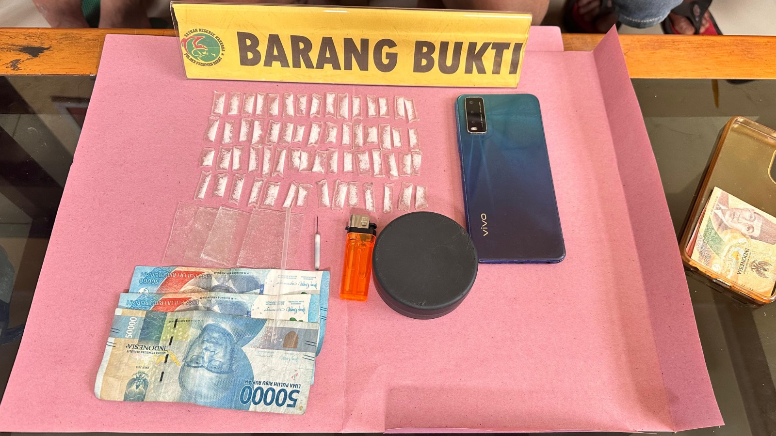 Satresnarkoba Polres Pasaman Barat Ringkus Pengedar Sabu-Sabu di Nagari Lingkuang Aua Baru
