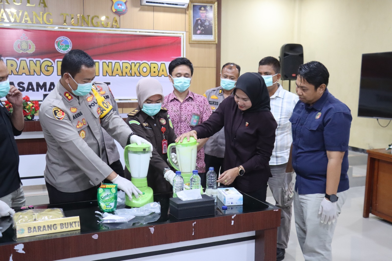 Operasi Antik Singgalang 2026, Polres Pasaman Barat Musnahkan Ratusan Gram Narkotika Jenis Sabu-Sabu